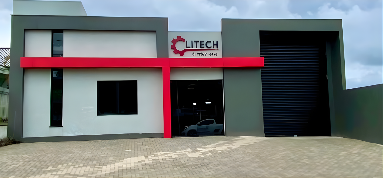 Fachada da Clitech - Empresa de conserto de eletrodomésticos